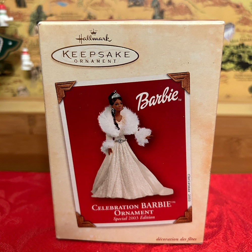 *SOLD* Hallmark Keepsake Celebration Barbie Ornament - Picture 2 of 12
